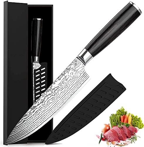 Chef Knife 8 Inches German High Carbon Stainless Steel 专业厨师刀