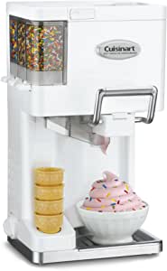 Amazon.com: Cuisinart ICE-45P1 Mix Serve 1.5-Quart Soft Service Ice Cream Maker, White: Home &amp;冰淇淋
