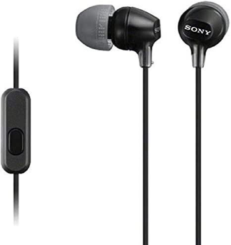 Amazon.com: Sony MDREX15AP In-Ear Earbud Headphones with Mic, 耳机 Black (MDREX15AP/B) : Electronics