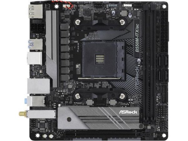 ASRock B550M-ITX/AC AM4 AMD B550 SATA 6Gb/s Mini ITX AMD Motherboard - Newegg.com 主板
