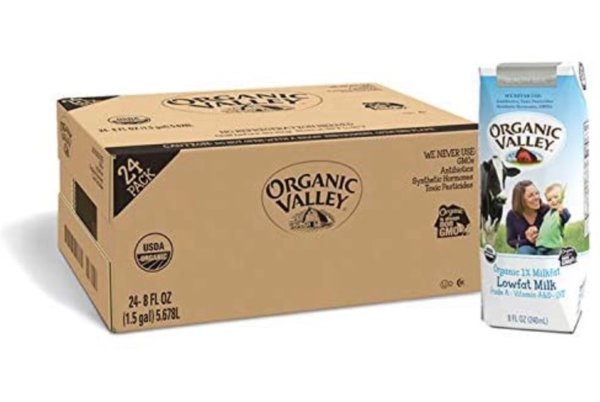 , Milk Boxes, Shelf Stable 1% Milk, Healthy Snacks, 8 Fl Oz (Pack of 24)