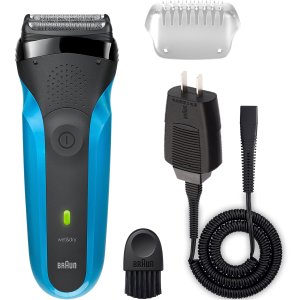 Braun Series 3 310s Mens Wet Dry Electric Shaver with Charging Stand