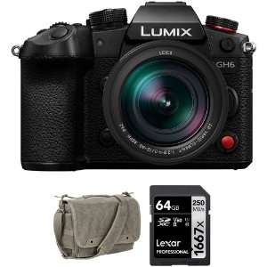 Panasonic Lumix GH6 with 12-60mm Lens and Bag Kit