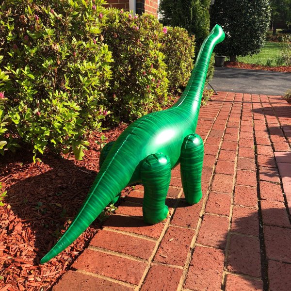 Jet Creations Inflatable Brachiosaurus Dinosaur, 48 inch Long