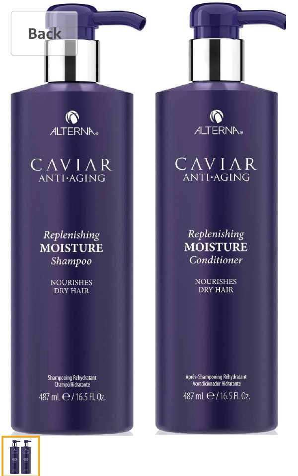 Caviar Shampoo and Conditioner Set
