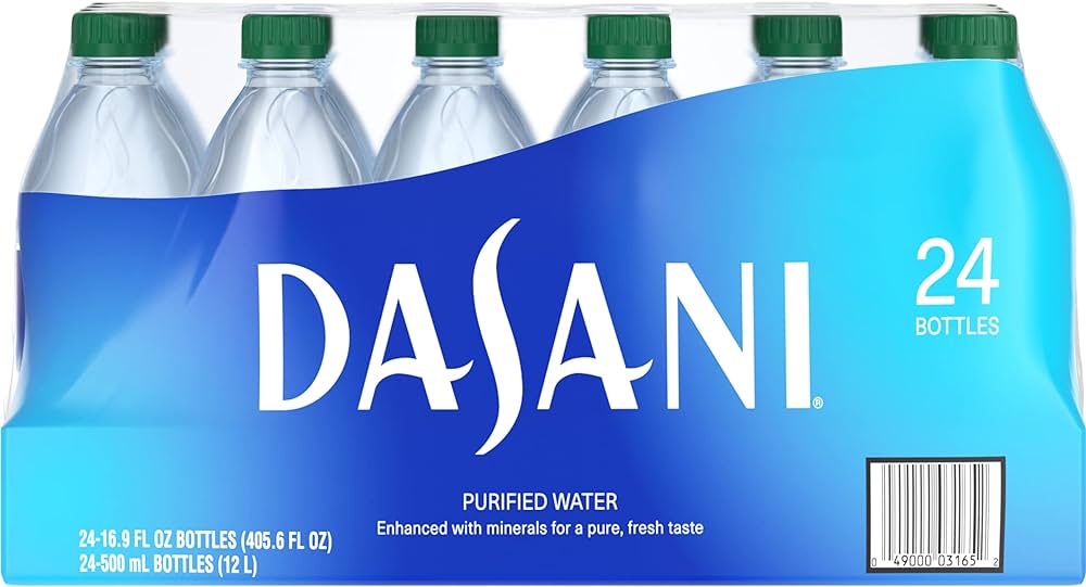 Amazon.com: DASANI Purified Water Enhanced with Minerals, 16.9 Fl Oz (Pack of 24) : Grocery & Gourmet Food