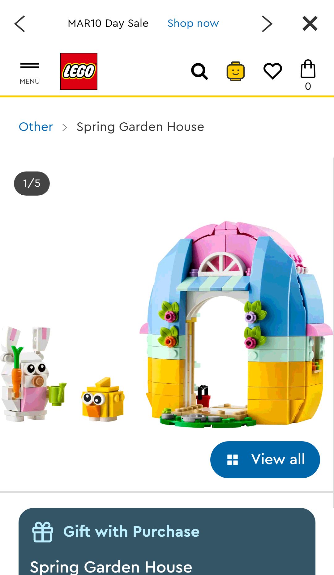 Spring Garden House 40682 | Other | Buy online at the Official LEGO® Shop US