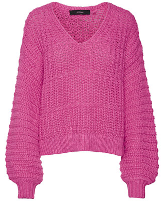 Vero Moda Women's Drop-Shoulder V-Neck Sweater - Macy's