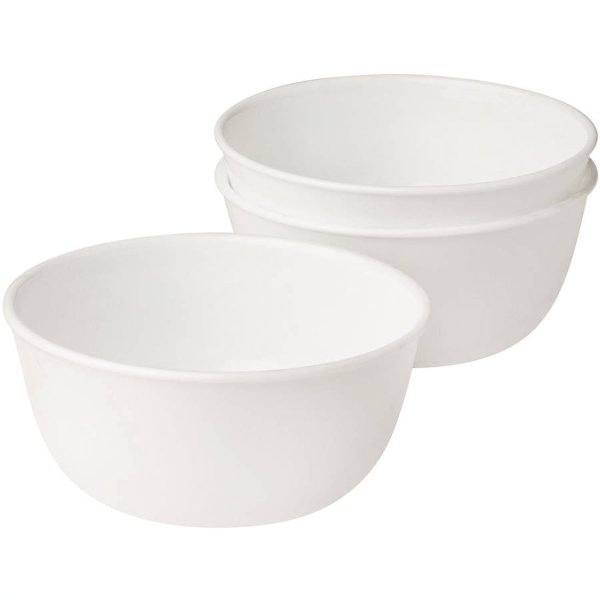 Classic Winter Frost White, Soup Bowl, Set of 3