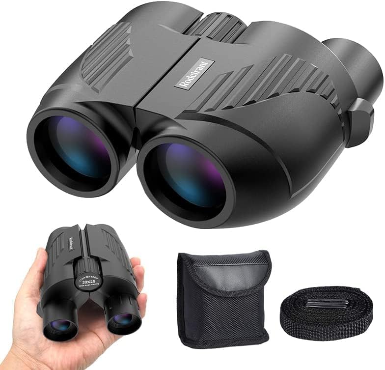 Amazon.com : 12X25 High Powered Binoculars for Adults, Compact Binoculars with 