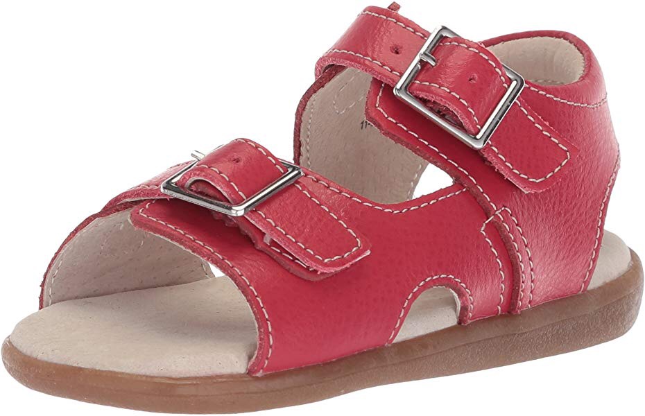 Amazon.com | See Kai Run Boys' Jackson Sport Sandal, Red, 9 M US Toddler凉鞋