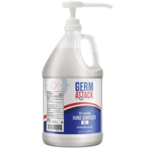 Germ Attack 免洗洗手液 1加仑 带按压泵