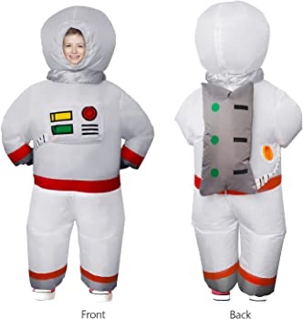 Amazon.com: Joliyoou Astronaut Costume, Halloween Inflatable Spaceman Fancy Dress Costume for Teenagers : Clothing, Shoes & Jewelry