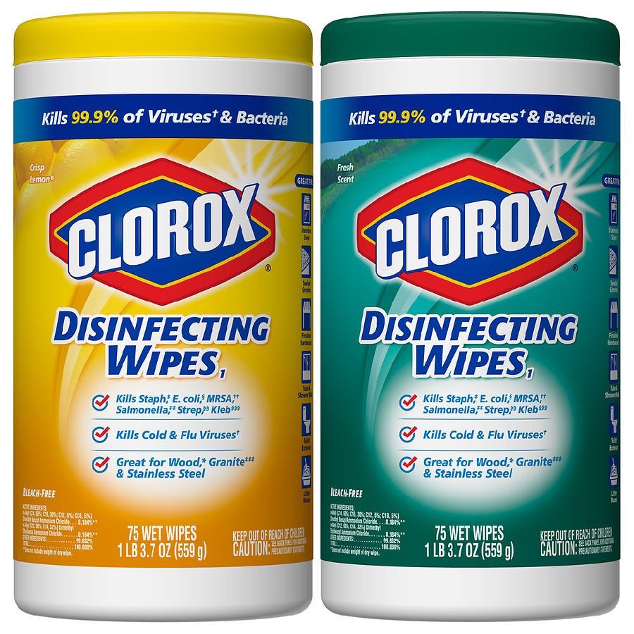 Clorox 消毒纸巾 2个装