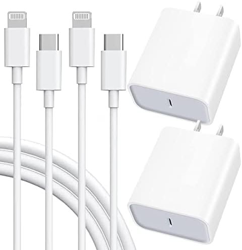 iPhone 14 13 12 Fast Charger 20W 2 Pack