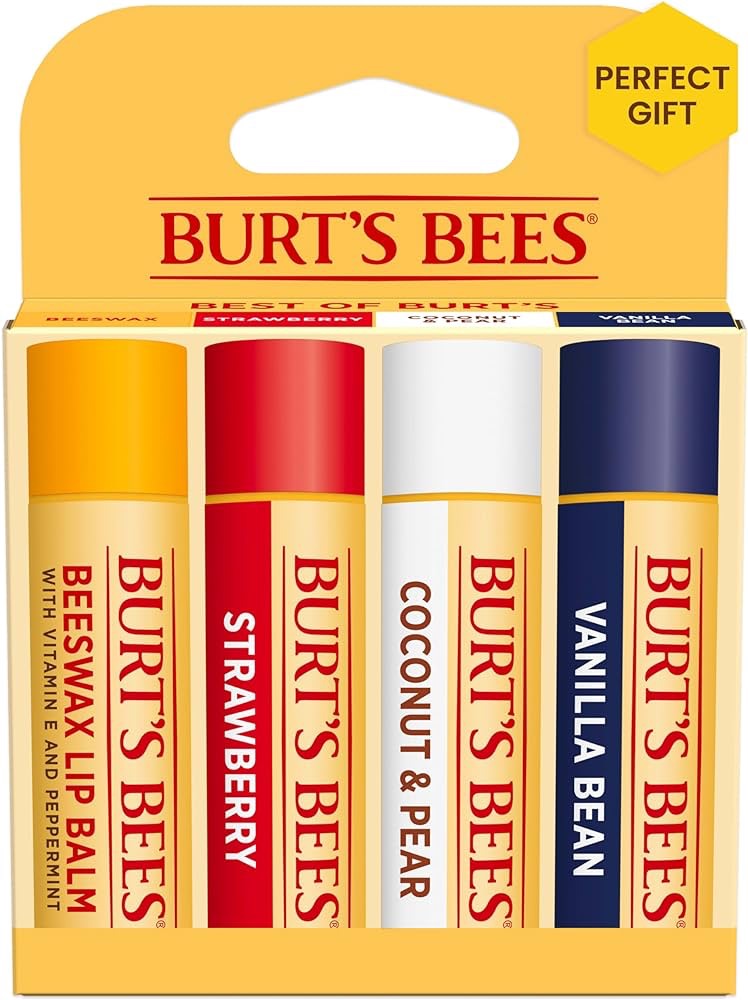 Burt's Bees天然润唇膏4支