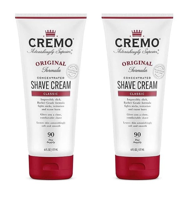 Cremo Barber Grade Original Shave Cream  (2 Pack)