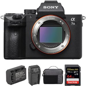 Sony a7 III Mirrorless Digital Camera with Accessory Kit