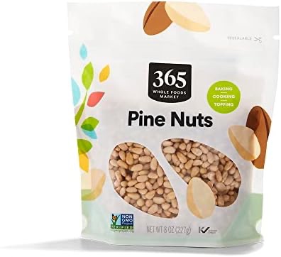 Amazon.com : 365 by Whole Foods Market, Unsalted Pine Nuts, 8 Ounce : Grocery & Gourmet Food