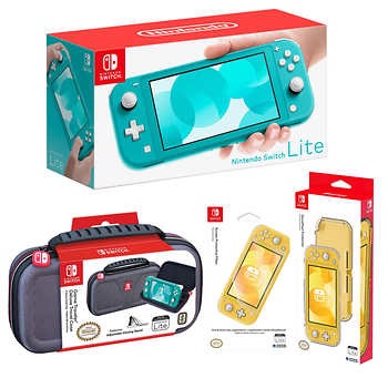 Nintendo Switch Lite Turquoise Bundle
任天堂switch lite