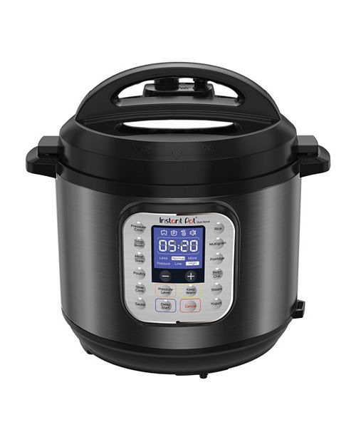 Instant Pot Duo™ 多功能饭锅Nova™ Black Stainless Steel 6-Qt. 7-in-1 One-Touch Multi-Cooker, Created for Macy's & Reviews - Small Appliances - Kitchen - Macy's