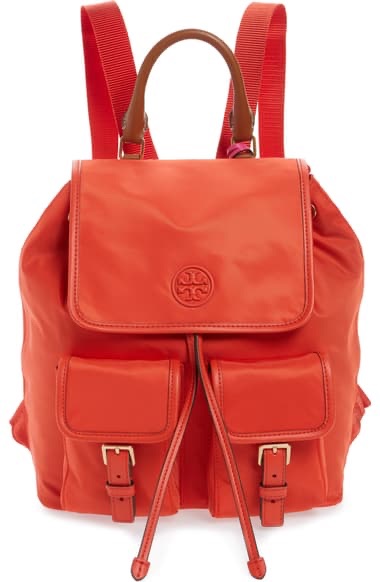 Tory Burch 红色背包Perry Nylon Backpack | Nordstrom