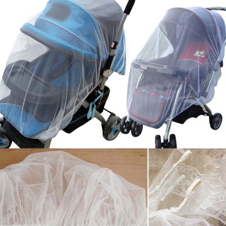 防蚊纱网Baby mosquito net for infant stroller seat bug protection insect prams cover