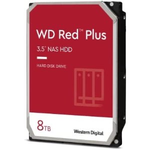 $129.99 Amazon.com: Western Digital 8TB WD Red Plus NAS Internal Hard Drive HDD 机械硬盘- 5640 RPM, SATA 6 Gb/s, CMR, 128 MB Cache, 3.5 - WD80EFZZ : Electronics