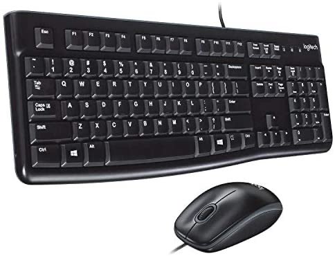 Logitech MK120 有线键盘鼠标套装