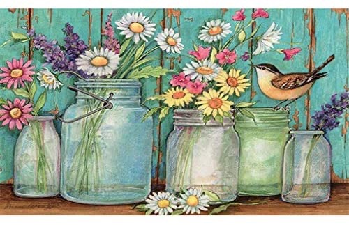 Amazon.com: DIY 5D Full Diamond Painting Kit Diamond Art Kits for Adults Paint with Diamonds Kits Diamonds Embroidery by Numbers Daisy (11.8X15.7inch)花朵贴钻画