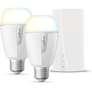 Sengled 2 A19 Smart Light Bulbs & Hub 2700-6500K