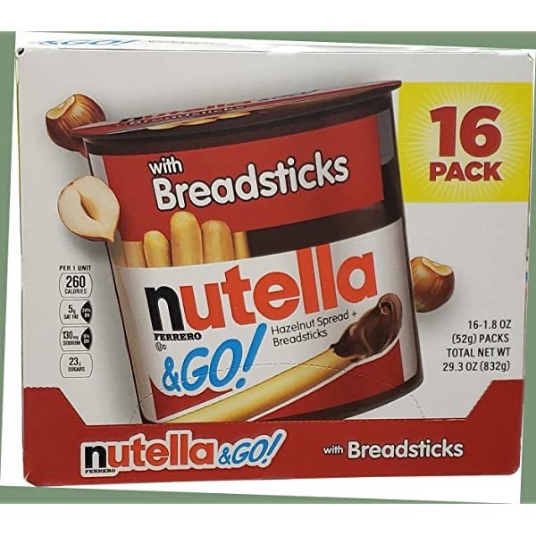 Amazon.com : Nutella & Go Hazelnut Sprea