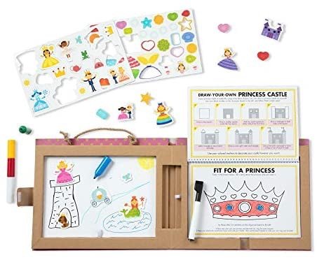 Amazon Melissa & Doug Natural Play: Play, Draw, Create – Princesses