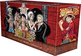 Amazon.com: One Piece Box Set 4: Dressrosa to Reverie: Volumes 71-90 with Premium (4) (One Piece Box Sets): 9781974725960: Oda, Eiichiro: Books