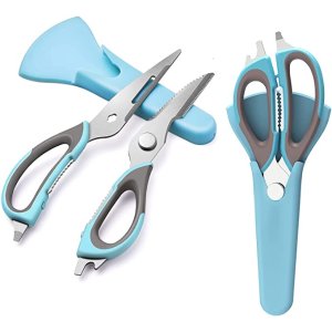GDJOB Super Sharp Multifunctional Stainless Steel Kitchen Scissors