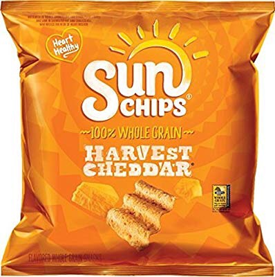 Sun Chips 非油炸杂粮薯片 起司口味 40包装
