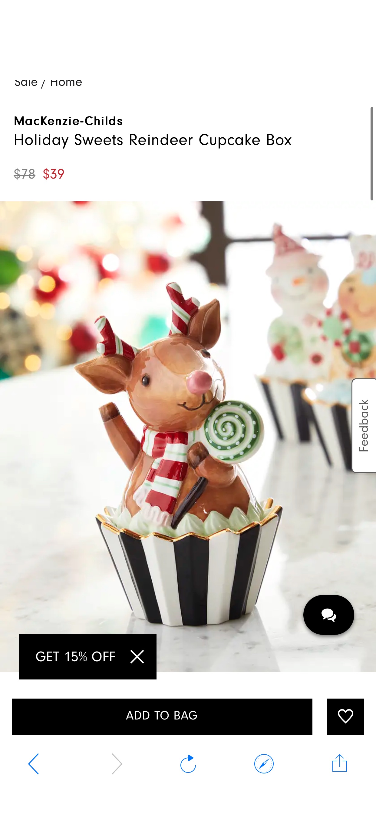 Holiday Sweets Cupcake Boxes | Neiman Marcus