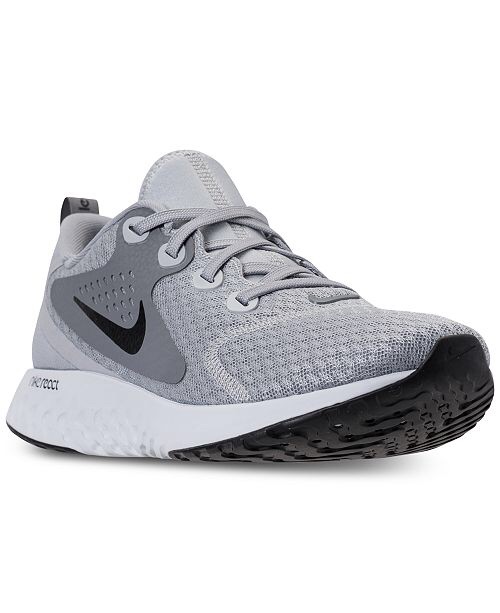 Nike Men's Legend React Running Sneakers from Finish Line & Reviews - Finish Line Athletic Shoes - Men - Macy's 运动鞋
