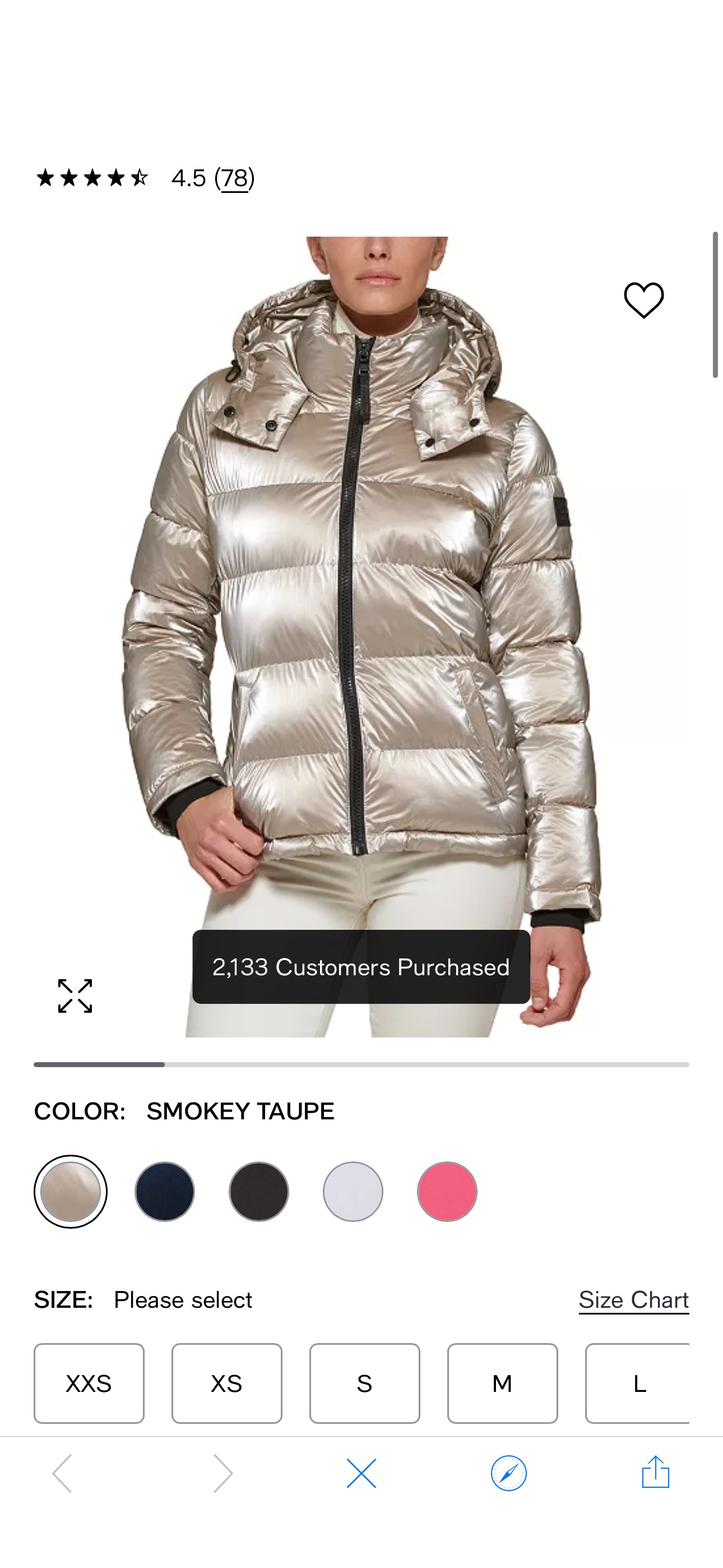Calvin Klein Women's Hooded Puffer Coat & Reviews - Coats & Jackets - Women - Macy's