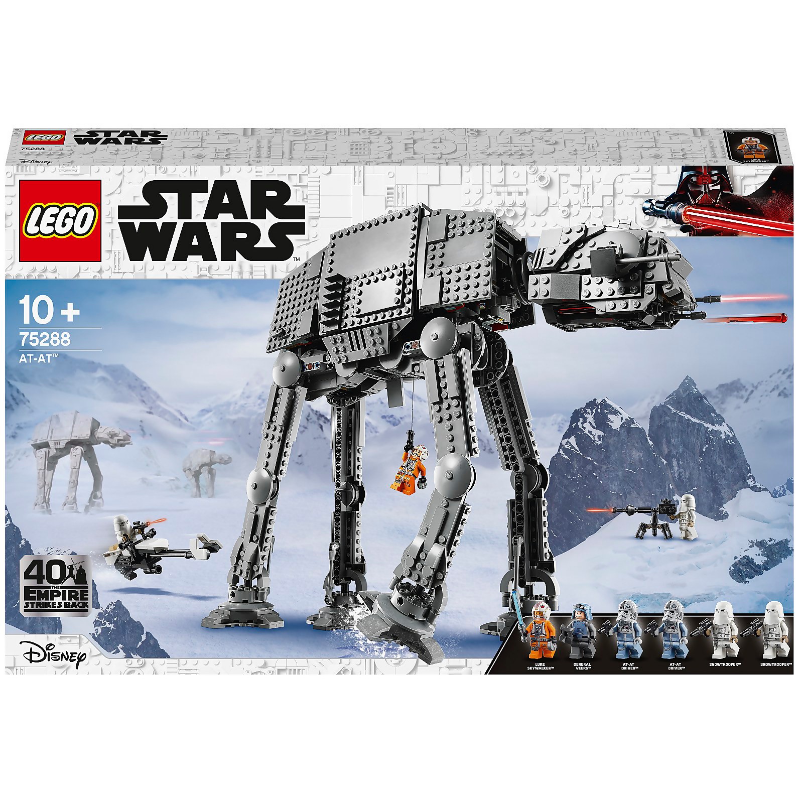 LEGO 星战Star Wars: AT-AT Walker Toy 40th Anniversary (75288) Toys | Zavvi US
