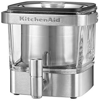 KitchenAid 咖啡机 KCM4212SX Cold Brew Coffee Maker-Brushed Stainless Steel, 28 ounce