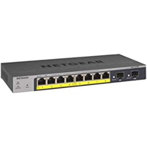 NETGEAR GS108PEv3 8-Port PoE Gigabit Ethernet Plus Switch