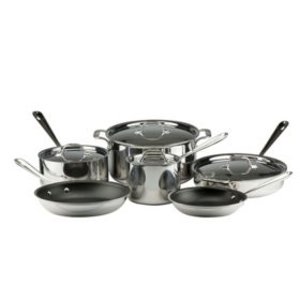 All Clad Cookware 10 Piece
