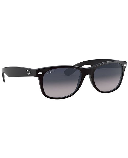 Ray-Ban Polarized Sunglasses, RB2132 NEW WAYFARER & Reviews - Sunglasses by Sunglass Hut - Handbags & Accessories - Macy's折上折