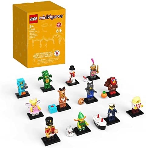 Amazon.com: LEGO Minifigures Series 23 6 Pack 71036 Building Toy Set; Collectible Gift for Kids Boys and Girls 乐高第23季盲盒抽抽乐