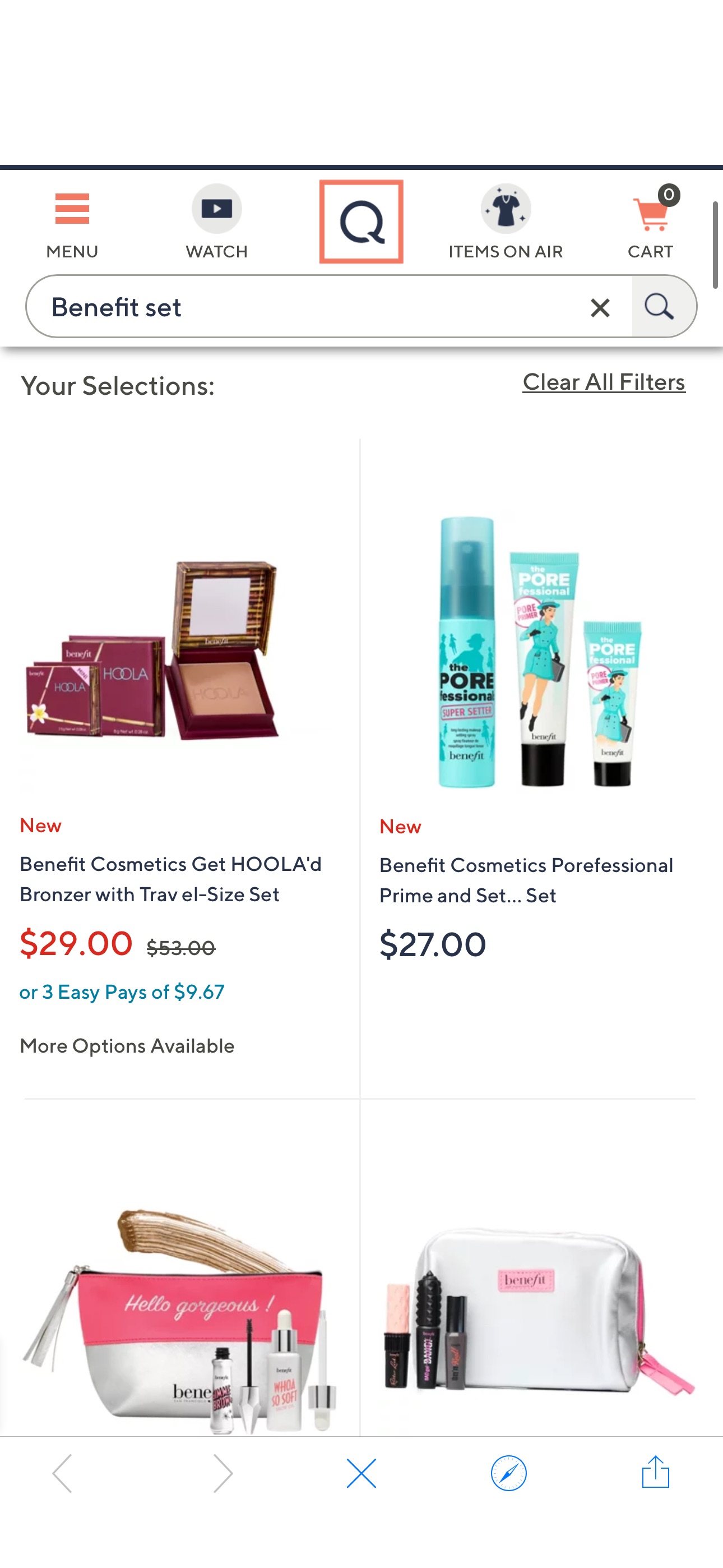 Benefit set Search Results - QVC.com Makeup Sets + $20 off $40 
Create new account 
Code WELCOME20