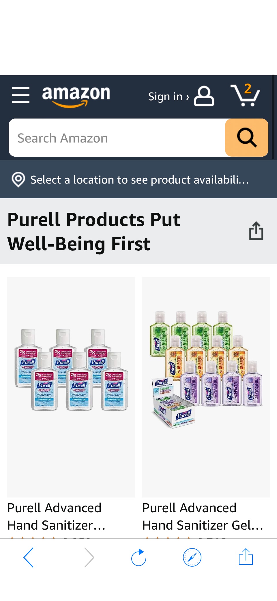 Purell Products Put Well-Being First促销11.19起