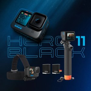 GoPro HERO11 Black 运动相机 + 配件包