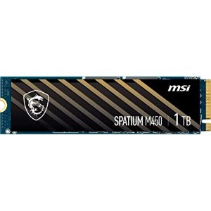 MSI SPATIUM M450 M.2 2280 1TB PCIe4.0 固态硬盘