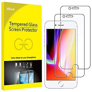 ETech Screen Protector for Apple iPhone 8 and iPhone 7 2-Pack